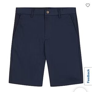 IZOD Big Boys Stretch Fabric Adjustable Waist Performance Chino Shorts sizes